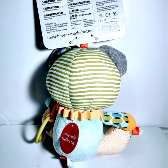 Skip Hop Bandana Buddies Multisensory Activity Toy for Baby - Picture 6 of 7